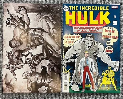 Buy The Incredible Hulk #1 + #181 Facsimile Adi Granov Variant NM • 19.99£