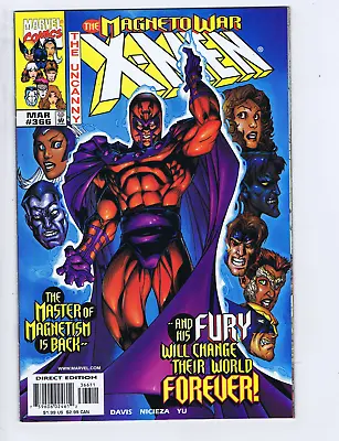 Buy Uncanny X-Men #366 Marvel 1999 The Master Of Magnetism Is Back ! • 15.01£
