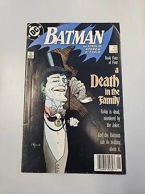 Buy Batman #429 - Newsstand Variant (DC Comics, 1989) Mignola - Death In The Family • 9.48£
