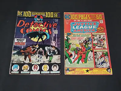 Buy Detective Comics #439 & Justice League Of America #116 - DC Comic Book - Vintage • 10.44£