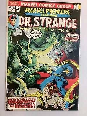 Buy Marvel Premiere - Dr Strange # 12 (1973)  Steve Englehart / Frank Brunner FN • 20£