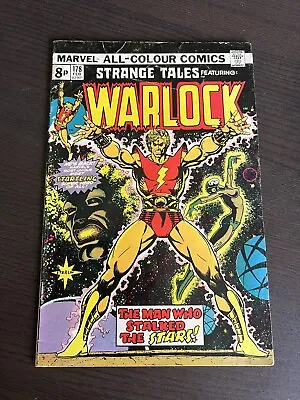 Buy Strange Tales #178 First Appearace Magnus (adam Warlock) Marvel 1975 1st Print • 34.95£