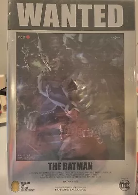 Buy Batman #112 Wanted Poster FOIL Boston Fan Expo Limited To 1500 2023 • 23.98£