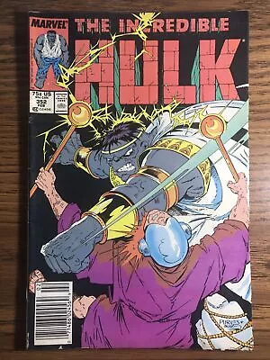 Buy THE INCREDIBLE HULK 364 NEWSSTAND INQUISITOR Jeff Purves MARVEL COMICS 1988 • 4.79£