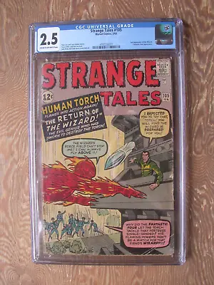 Buy Strange Tales   #105   CGC 2.5  Fantastic Four Appears • 80.43£