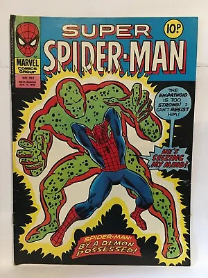 Buy Super Spider-Man #257 VG/FN Marvel UK British Comic Magazine • 3.99£