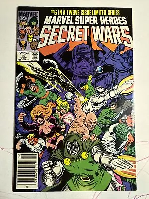 Buy Secret Wars #6: “A Little Death…” Newsstand Marvel 1984 VF/NM • 11.15£