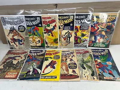 Buy Amazing Spider-Man 34-49 (miss.4bks)  READING COPIES  1966-1967 Marvel (s 14305) • 312.29£