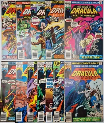 Buy X12 The Tomb Of Dracula #44-70 - Bronze Age Marvel Comics - High Grade • 21£