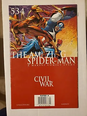 Buy Amazing Spider-Man #534 Newsstand 2,510 Print Run Civil War 2006 Marvel Comics • 24.13£
