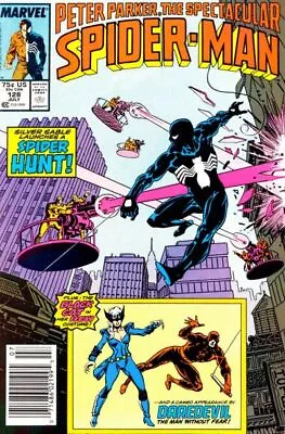 Buy Spectacular Spider-Man, The #128 (Newsstand) FN; Marvel | Black Cat Daredevil - • 4.53£