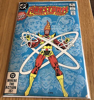 Buy The Fury Of Firestorm The Nuclear Man Vol.1 #1 June 1982 DC Comic & Bagged • 14.97£