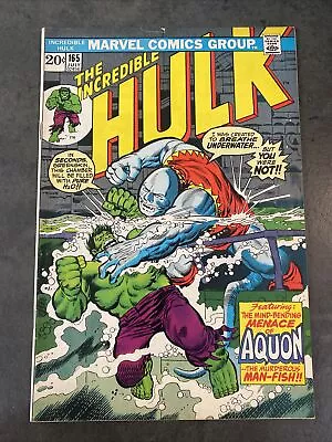 Buy Incredible Hulk 165 VF- 7.5 • 8.79£