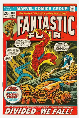 Buy Fantastic Four #128 VFN- 7.5 Thing Vs Torch - 4 Page Insert • 35£