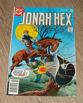 Buy JONAH HEX 5 DC COMICS October 1977 NEWSSTAND VARIANT REPRINT ALL STAR WESTERN 10 • 7.98£
