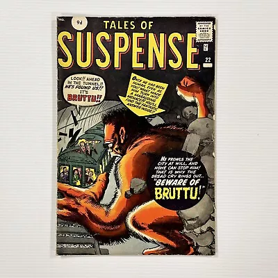 Buy Tales Of Suspense #22 1961 GD/VG Pence Copy • 54£