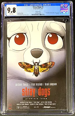 Buy Stray Dogs #1 2021 Silence Of The Lambs Variant Cover CGC 9.8 NM/M • 54.53£