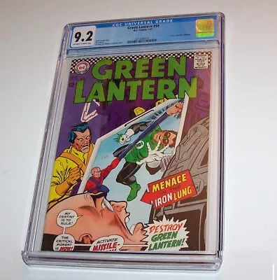 Buy Green Lantern, V2 #54 - DC 1967 Silver Age Issue Variant - CGC NM- 9.2 • 199.88£