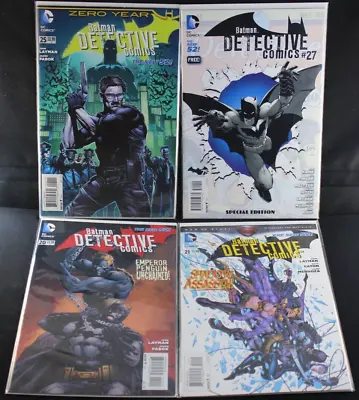 Buy New 52 Batman Detective Comics 20 21 25 27 Jim Gordon Solo Story Comic Lot VF • 5.21£