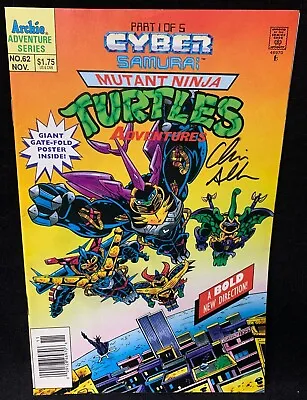 Buy Teenage Mutant Ninja Turtles-Cyber Samurai #62 SIGNED • 39.97£