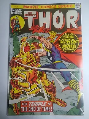 Buy Marvel Comics Thor #245 1st Appearance He Who Remains, Creator Of Time-Keepers • 26.71£