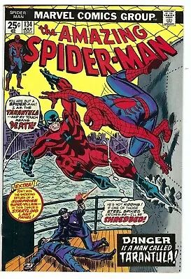 Buy Amazing Spider-Man #134 1st Tarantula 2nd Punisher 1974 Key Marvel Comic VF+ • 142.30£