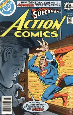 Buy Action Comics #493 VG- 3.5 1979 DC Stock Image Low Grade • 2.37£
