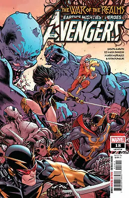 Buy AVENGERS (2018) #18 (WAR OF THE REALMS TIE-IN!) - Regular Cover - New Bagged • 4.99£