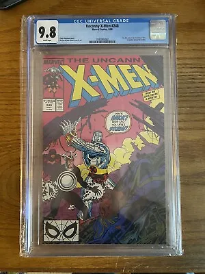 Buy Uncanny X-Men #248 (1989) Key 1st Jim Lee Art In Title CGC 9.8 White Pages • 118.74£