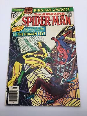Buy Amazing Spider-man King-size Annual # 10 -spider-man Vs The Human Fly • 15.99£