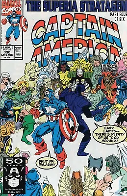 Buy Marvel Captain America #390 (Aug. 1991) High Grade  • 2.77£