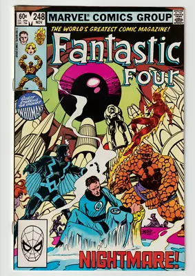 Buy FANTASTIC FOUR # 248 Marvel Comic (November 1982) FN  1st Printing. • 4.95£