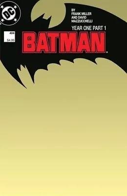 Buy Batman #404 Facsimile Edition Blank Card Stock Variant Cover B • 4.01£