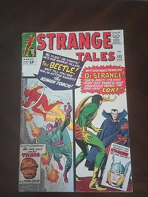 Buy Strange Tales #123/Silver Age Marvel Comic Book/1st Beetle/GD-VG • 36.43£