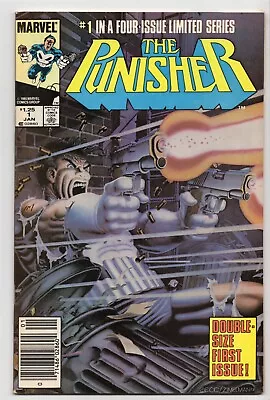 Buy Punisher Limited Series #1 (1986) Newsstand 1st Solo Punisher Series Marvel VF • 51.38£