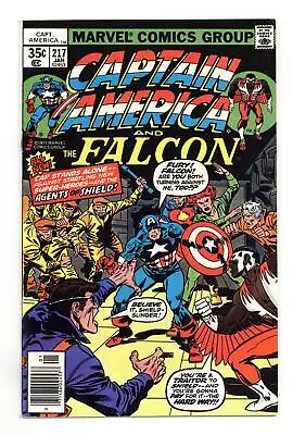 Buy Captain America #217 VG/FN 5.0 1978 1st Quasar Aka Marvel Man Aka Marvel Boy • 52.97£