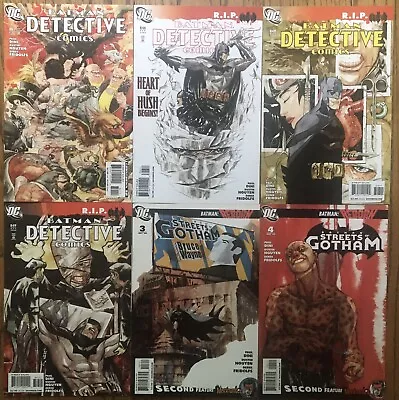 Buy Paul Dini Batman Lot: Detective #841 846 848 849 Streets Of Gotham 3 4 (2008-09) • 15.80£