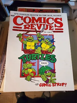 Buy *vintage (1990) Comics Revue# 58 Early Teen Age Mutant Ninja Turtles • 23.99£