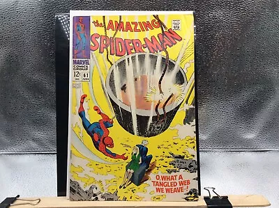 Buy Amazing Spider-Man #61 1ST GWEN STACY COVER AMAZING VF/F 7.0 John Romita Art • 80.37£