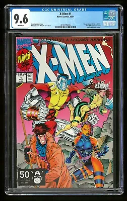 Buy X-Men #1 CGC 9.6 NM+ WHITE Gambit Psylocke Colossus Rogue Variant Marvel 1991 • 35.48£