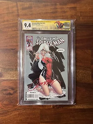 Buy Amazing Spider-Man #607 CGC SS 9.4 WHITE Signed By J.SCOTT CAMPBELL • 185.79£