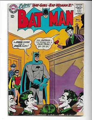 Buy Batman 163 - Vg 4.0 - Joker - Bat-girl - Batwoman - Robin (1964) • 63.22£
