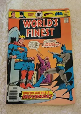 Buy World's Finest Comics #240-1976  Superman Batman • 3.97£