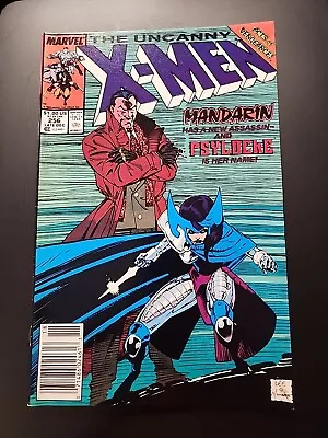 Buy 💥The Uncanny X-men #256 Newsstand Edition 1989 1st New Psylocke  • 9.83£