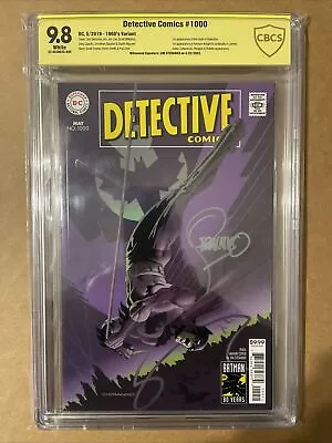 Buy Detective Comics #1000 1960’s Variant CBCS 9.8 Signed By Jim Steranko • 60.05£