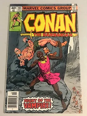 Buy Conan The Barbarian #103 Nm- / Nm Marvel 1979 Newsstand • 5.51£