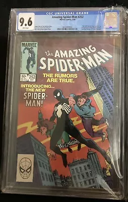 Buy The Amazing Spider-man 252 9.6 CGC 1st Appearance Of The Black Suit • 317.74£
