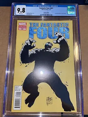 Buy Fantastic Four 4 #601 Variant CGC 9.8 1:50 Hulk 377 Homage GHOST Rare Marvel • 395.76£
