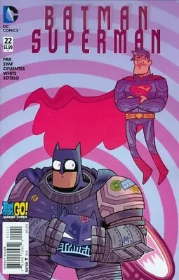 Buy Batman / Superman Issue 22 - Teen Titans Go! Variant Cover - Dc Comics 2015 • 4.95£