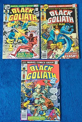 Buy Black Goliath, #2, 4, & 5, 1976, Marvel!  9.0 Very Fine/near Mint Quality!! • 19.71£